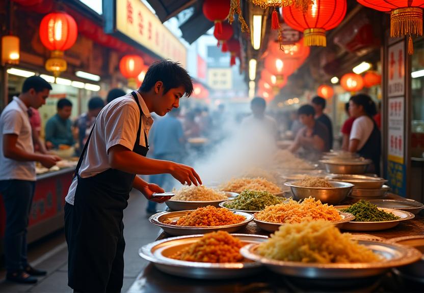 Chinatown Hawker Food Tour Singapore