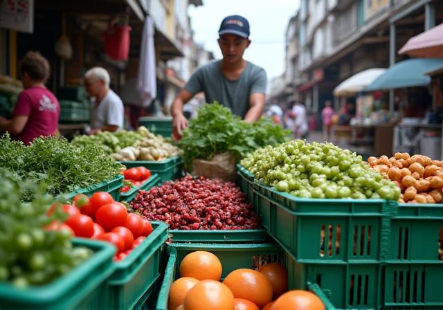 Farm to Hawker Supply Chain